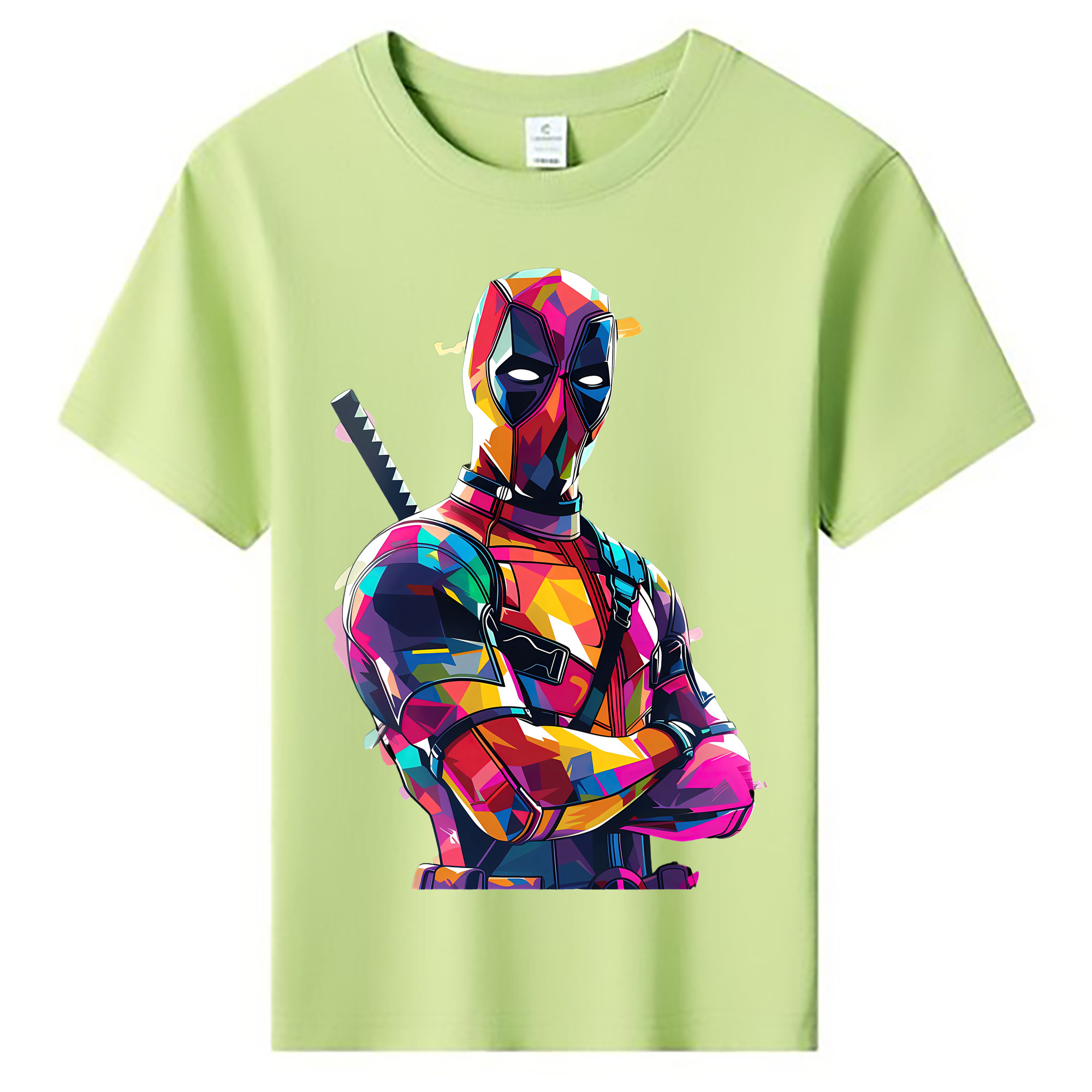 Deadpool デッドプール 綿100％キッズTシャツ（フロントプリント）